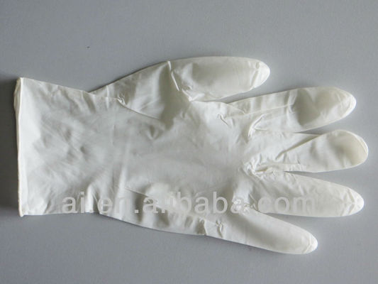 Disposable powder free cheap latex medical examination glove