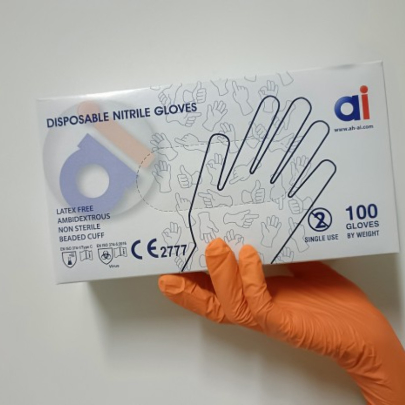 Disposable Nitrile Gloves For Food Processing And Household Cleaning