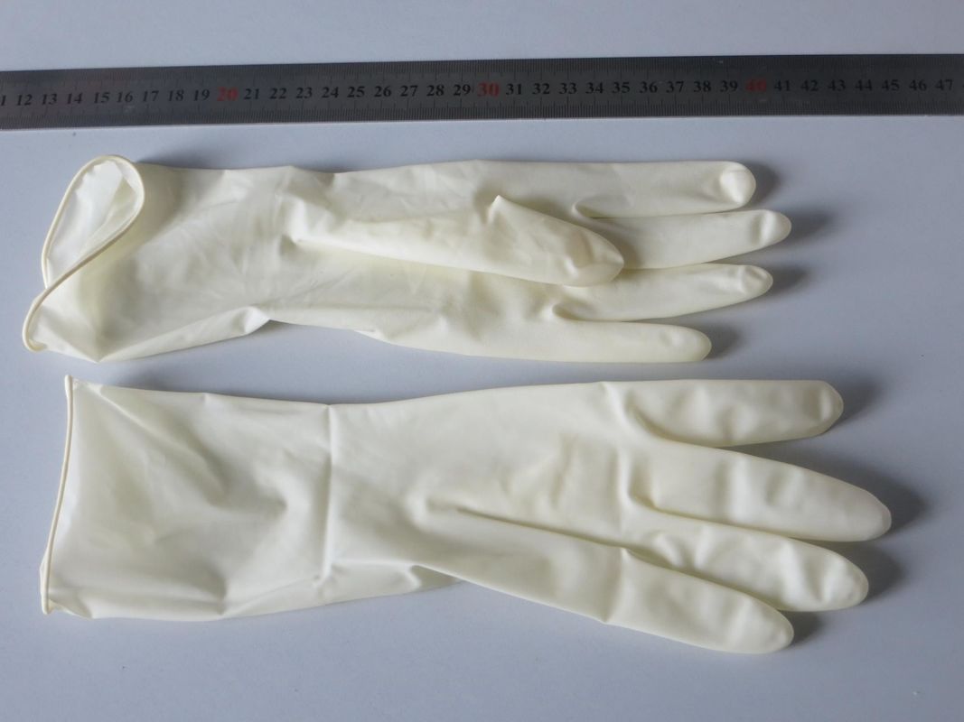 Cheap medical latex gloves / white latex gloves